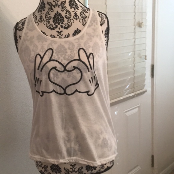 Tops - Printed T-Shirt Tank Top